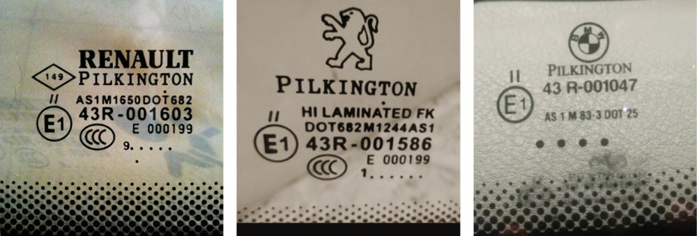 Pilkington logos
